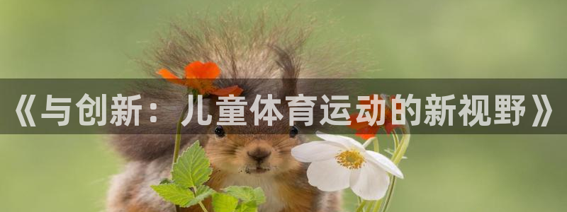 利记官网下载招商电话：《与创新：儿童体育运动的新视野