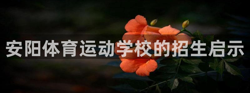 利记官方正版app娱乐平台：安阳体育运动学校的招生启