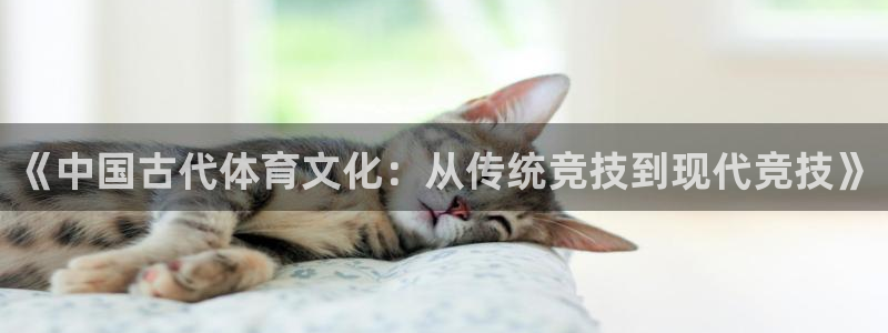 海南利记官网下载：《中国古代体育文化：从传统竞技到现代竞技》